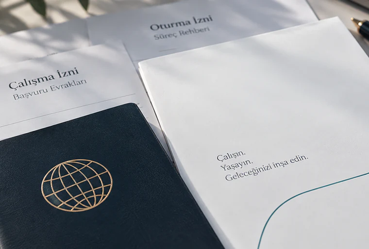 Türk vatandaşlığı başvurusu için hazırlanan belgeler ve pasaport
